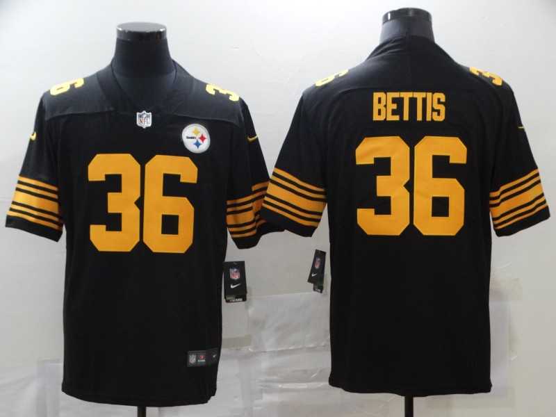 Nike Steelers 36 Jerome Bettis Black Color Rush Limited Jersey,We sell and wholesale Nike Steelers 36 Jerome Bettis Black Color Rush Limited Jersey on line form chian!